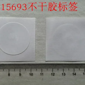 Диаметр 30 мм наклейки ISO15693 I-Code-X чип RFID-метки 10 шт./лот