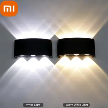 Настенный светильник Xiaomi Led, внутренний настенный светильник IP65, Водонепроницаемое наружное освещение для дома, AC85-265V, Прикроватный светильник для спальни, лампа