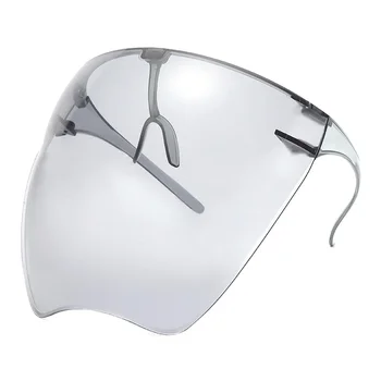 Солнцезащитные очки с двусторонней пленкой для велоспорта, Противотуманные, Ветрозащитные очки, Защитная маска для половины лица, красочный козырек для защиты глаз, обертка для козырька